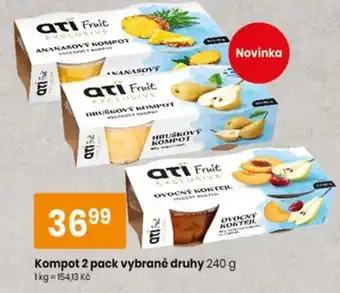 Ati Fruit kompot 2 pack vybrané druhy