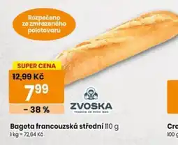 TEMPO Zvoska bageta francouzská střední nabídka