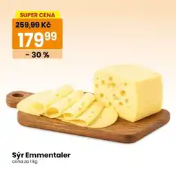 TEMPO Sýr Emmentaler nabídka