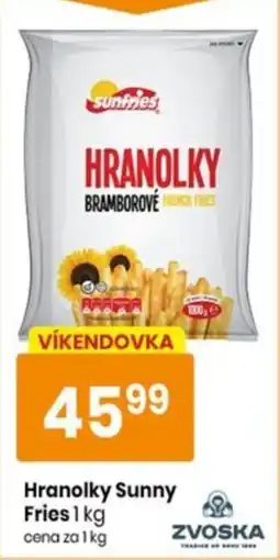 TEMPO Sunny Fries nabídka