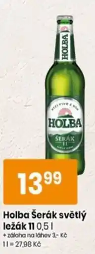 TEMPO Holba Šerák světlý ležák nabídka