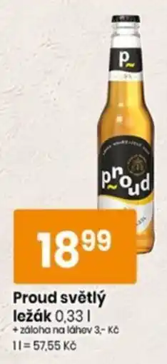 TEMPO Proud světlý ležák nabídka