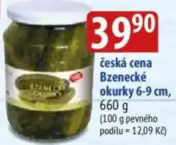 Bala Bzenecké okurky nabídka
