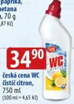 Bala Česká cena WC čistič citron nabídka