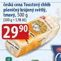 Bala Toustový chléb pšeničný krájený světlý, tmavý nabídka