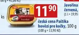 Bala Paštika hovězí pro kočky nabídka