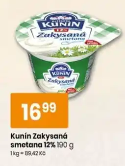 TEMPO Kunín Zakysaná smetana 12% nabídka