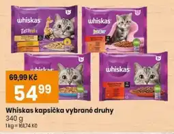 TEMPO Whiskas kapsička vybrané druhy nabídka