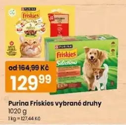 TEMPO Purina Friskies vybrané druhy nabídka