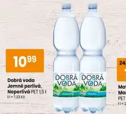 TEMPO Dobrá voda jemně perlivá nabídka