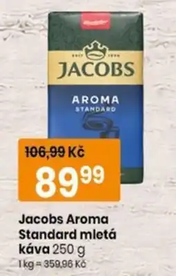 TEMPO Jacobs Aroma Standard mletá káva nabídka