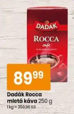 TEMPO Dadák Rocca mletá káva nabídka