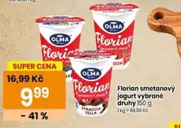 TEMPO Olma florían smetanový jogurt nabídka