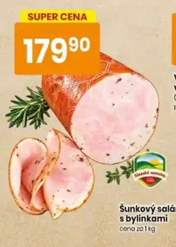 TEMPO Slezské uzeniny šunkový salám s bylinkami nabídka