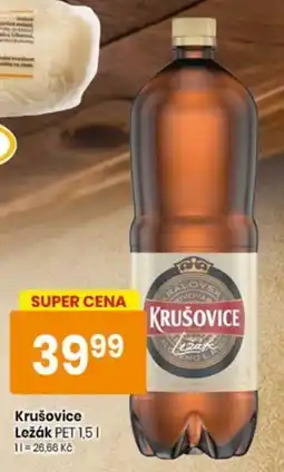 TEMPO Krušovice Ležák nabídka