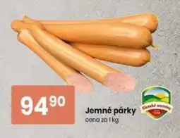 TEMPO Slezské uzeniny jemné párky nabídka