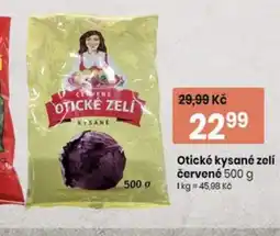 TEMPO Otické kysané zelí červené nabídka