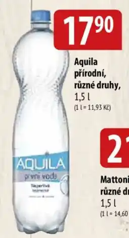 Bala Aquila přírodní voda nabídka