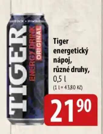 Bala Tiger energetický nápoj nabídka