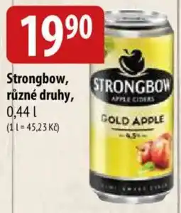 Bala Strongbow apple ciders gold apple nabídka