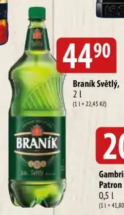 Bala Braník Světlý nabídka