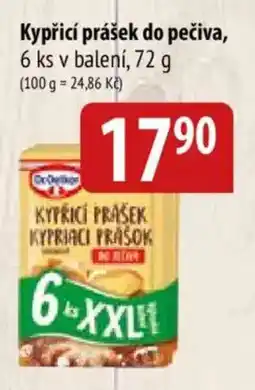 Bala Dr.Oetker kypřicí prášek do pečiva nabídka