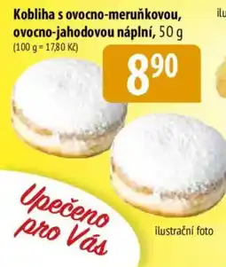 Bala Kobliha s ovocno-meruňkovou, ovocno-jahodovou náplní nabídka