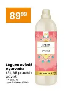 TEMPO Laguna aviváž Ayurveda nabídka