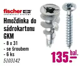 Hornbach fischer Hmoždinka do sádrokartonu GKM nabídka