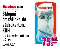 Hornbach fischer sklopná hmoždinka do sádrokartonu kdh nabídka
