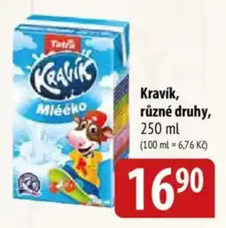Bala Kravík mléko nabídka