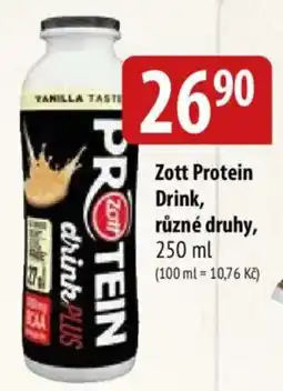 Bala Zott Protein Drink nabídka