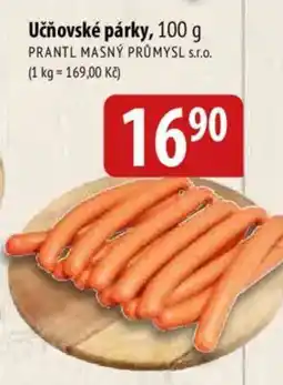 Bala Prantl masny prumysl s.r.o. učňovské párky nabídka