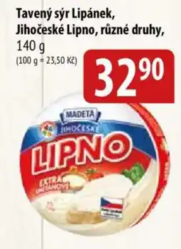 Bala Madeta tavený sýr Lipánek nabídka