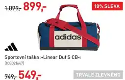 Intersport adidas sportovní taška »linear duf s cb« nabídka