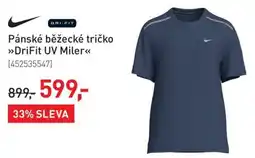 Intersport Nike pánské běžecke tričko DriFit UV Miler nabídka