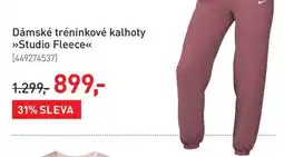 Intersport Nike Dámské tréninkové kalhoty »Studio Fleece« nabídka