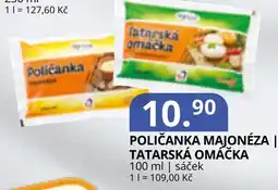 Potraviny CZ Poličanka majonéza | tatarská omáčka nabídka