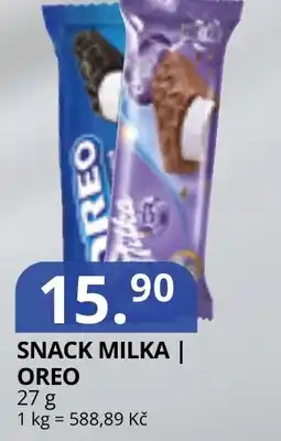 Potraviny CZ Oreo snack milka nabídka