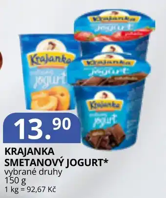 Krajanka smetanový jogurt*