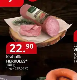 Potraviny CZ Krahulík herkules* nabídka