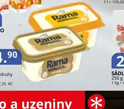 Potraviny CZ Rama nabídka