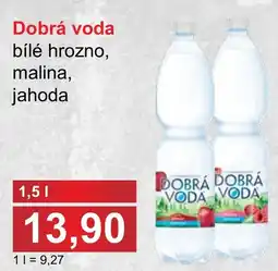 PLUS JIP Dobrá voda bílé hrozno, malina, jahoda nabídka