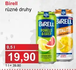PLUS JIP Birell různé druhy nabídka