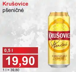 PLUS JIP Krušovice pšeničné nabídka