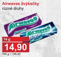 PLUS JIP Airwaves žvýkačky nabídka