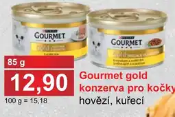 PLUS JIP Gourmet gold konzerva pro kočky nabídka