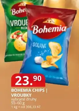 Potraviny CZ Bohemia chips | vroubky nabídka