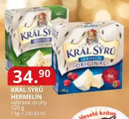 Potraviny CZ Král sýrů hermelín nabídka