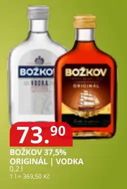 Potraviny CZ Božkov originál | vodka nabídka